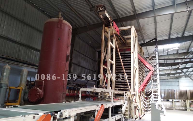 particle board making machine